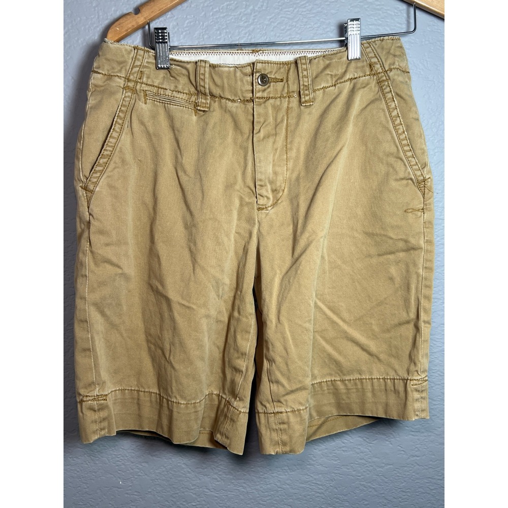 Polo Ralph Lauren Chino Shorts Mens 30 Tan Khaki Cotton Pony Logo Classic Preppy